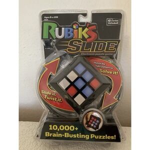 Rubik's Slide Electronic Puzzle Game 10,000+ Brain Busting Puzzles New Sealed